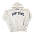 Vintage 1990s New York Embroidered Zip Up Hoodie Sweatshirt Men&