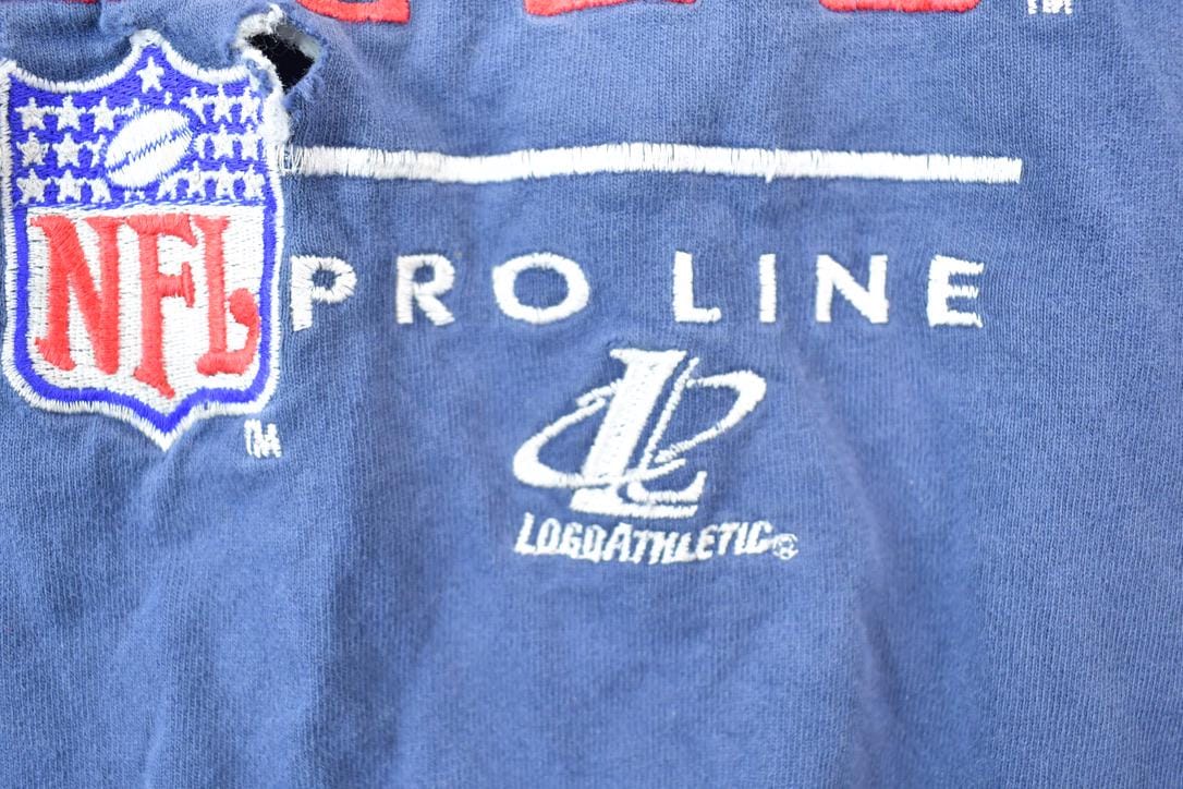 Vintage 1990s New York Giants Embroidered NFL Graphic T-Shirt Men's XL from propervintagecanada