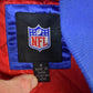 Vintage 1990s New York Giants NFL Football Button up AOP Satin acket from propervintagecanada