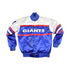 Vintage 1990s New York Giants NFL Football Button up AOP Satin acket from propervintagecanada
