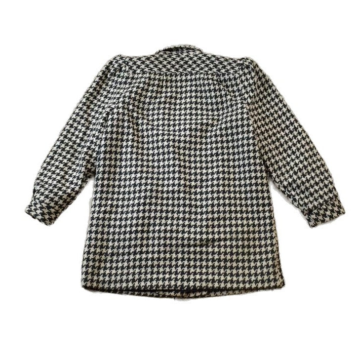 Vintage 1990s New York Girl Houndstooth Blazer Women's Medium from propervintagecanada