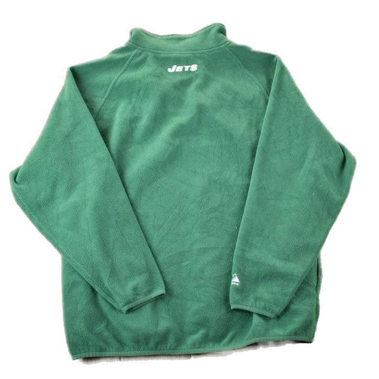 Vintage 1990s New York Jets Fleece NFL Outdoorsman Sweater Men's Large from propervintagecanada