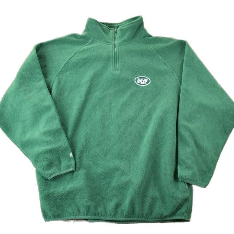 Vintage 1990s New York Jets Fleece NFL Outdoorsman Sweater Men's Large from propervintagecanada