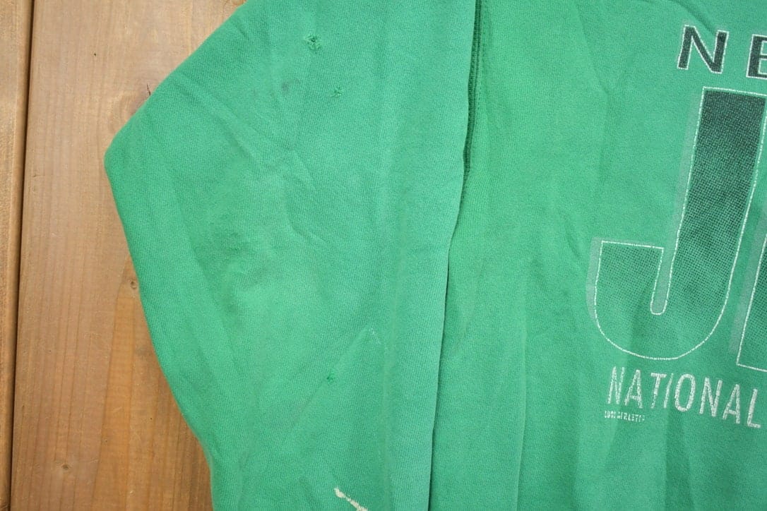 Vintage 1990s New York Jets NFL Crewneck Sweatshirt Men's Medium from propervintagecanada