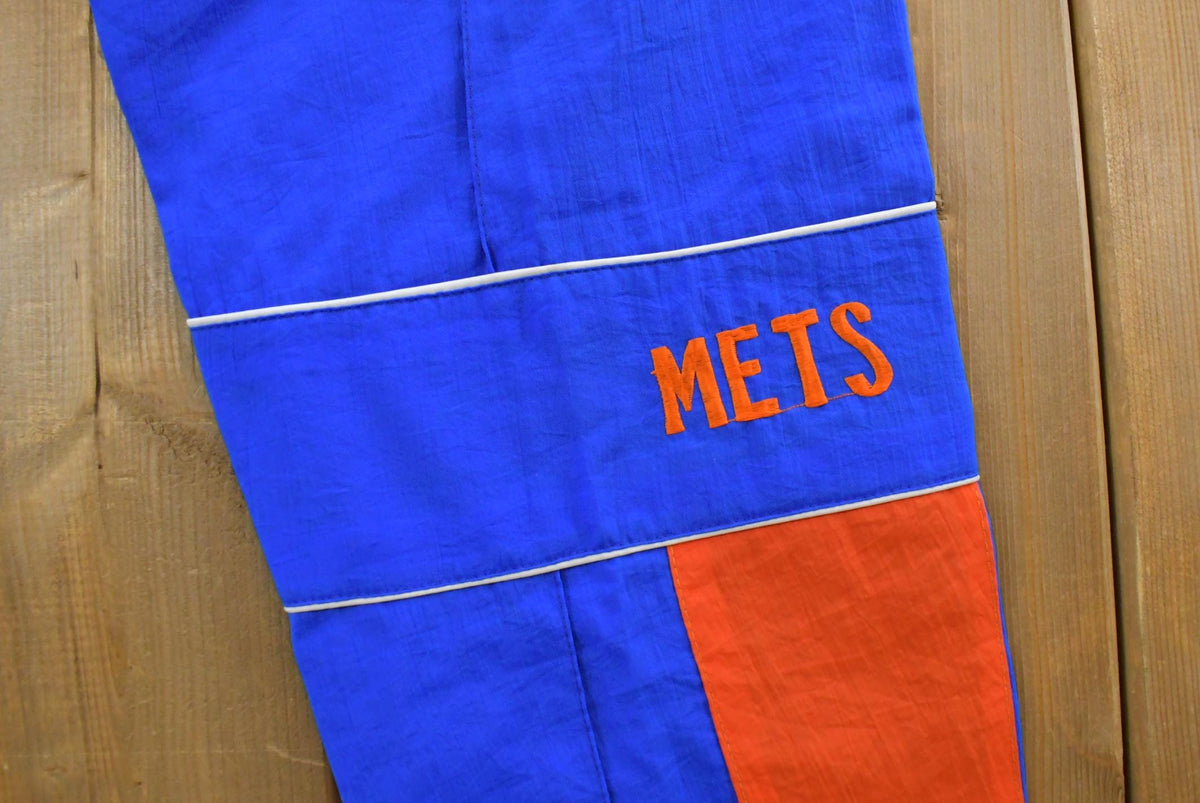 Vintage 1990s New York Mets Convertible Trackpants Men's 45 x 34 from propervintagecanada