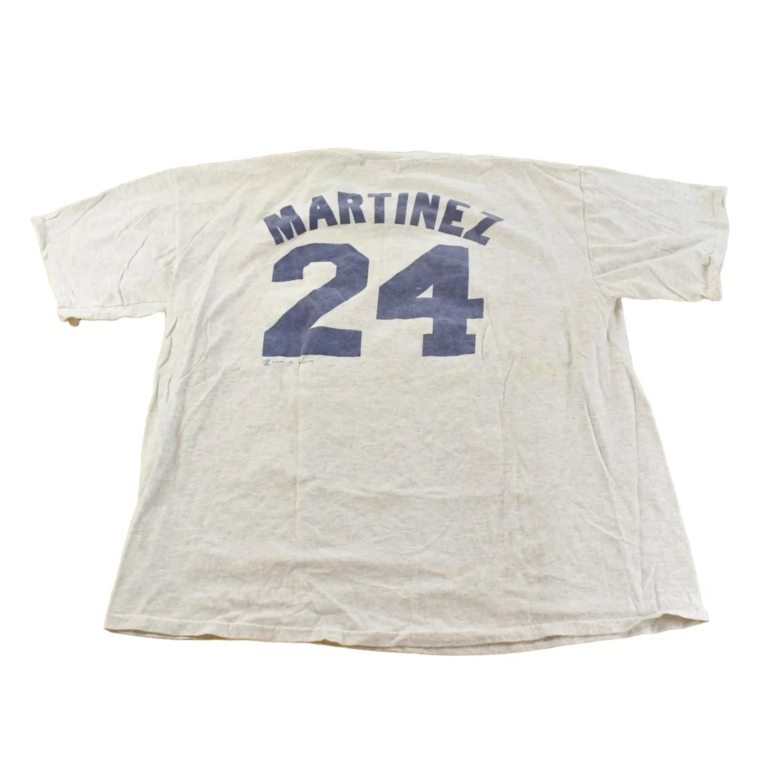 Vintage 1990s New York Yankees Tino Martinez MLB Graphic T-Shirt Men's 2XL from propervintagecanada