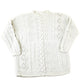 Vintage 1990s Next Ladieswear Cable Knit Heavy Knit Pattern Crewneck Sweater Womens Large from propervintagecanada