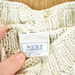 Vintage 1990s Next Ladieswear Cable Knit Heavy Knit Pattern Crewneck Sweater Womens Large from propervintagecanada