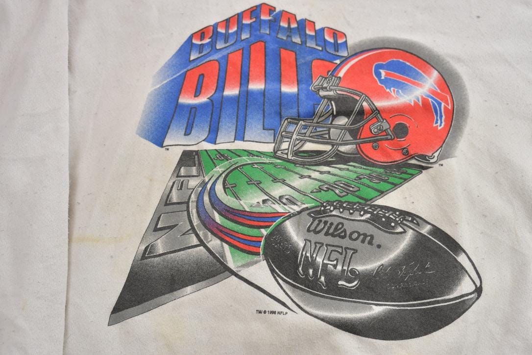 Vintage 1990s NFL Buffalo Bills Crewneck Sweatshirt / Football / Sportswear / Americana from propervintagecanada