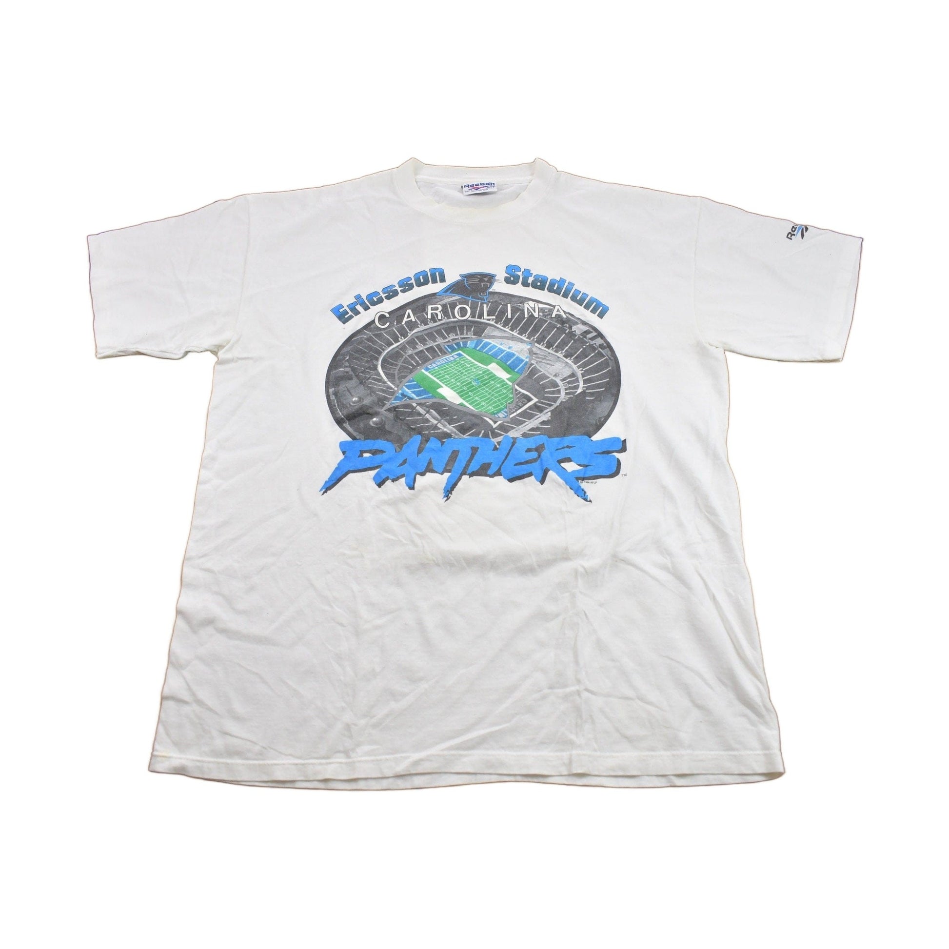 Vintage 1990s NFL Carolina Panthers Graphic T-Shirt / Reebok Tee / Made In USA / American Football / NFL / 90s Streetwear / Sportswear from propervintagecanada