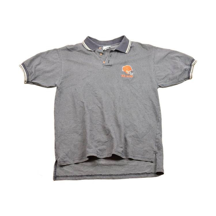 Vintage 1990s NFL Cleveland Browns Collared Shirt Men's Large from propervintagecanada