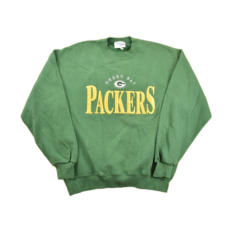 Vintage 1990s NFL Green Bay Packers Crewneck Sweatshirt Men's Medium from propervintagecanada