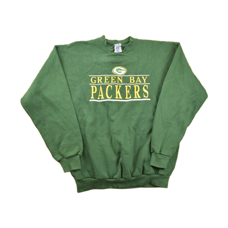 Vintage 1990s NFL Green Bay Packers Crewneck Sweatshirt Men's Medium from propervintagecanada