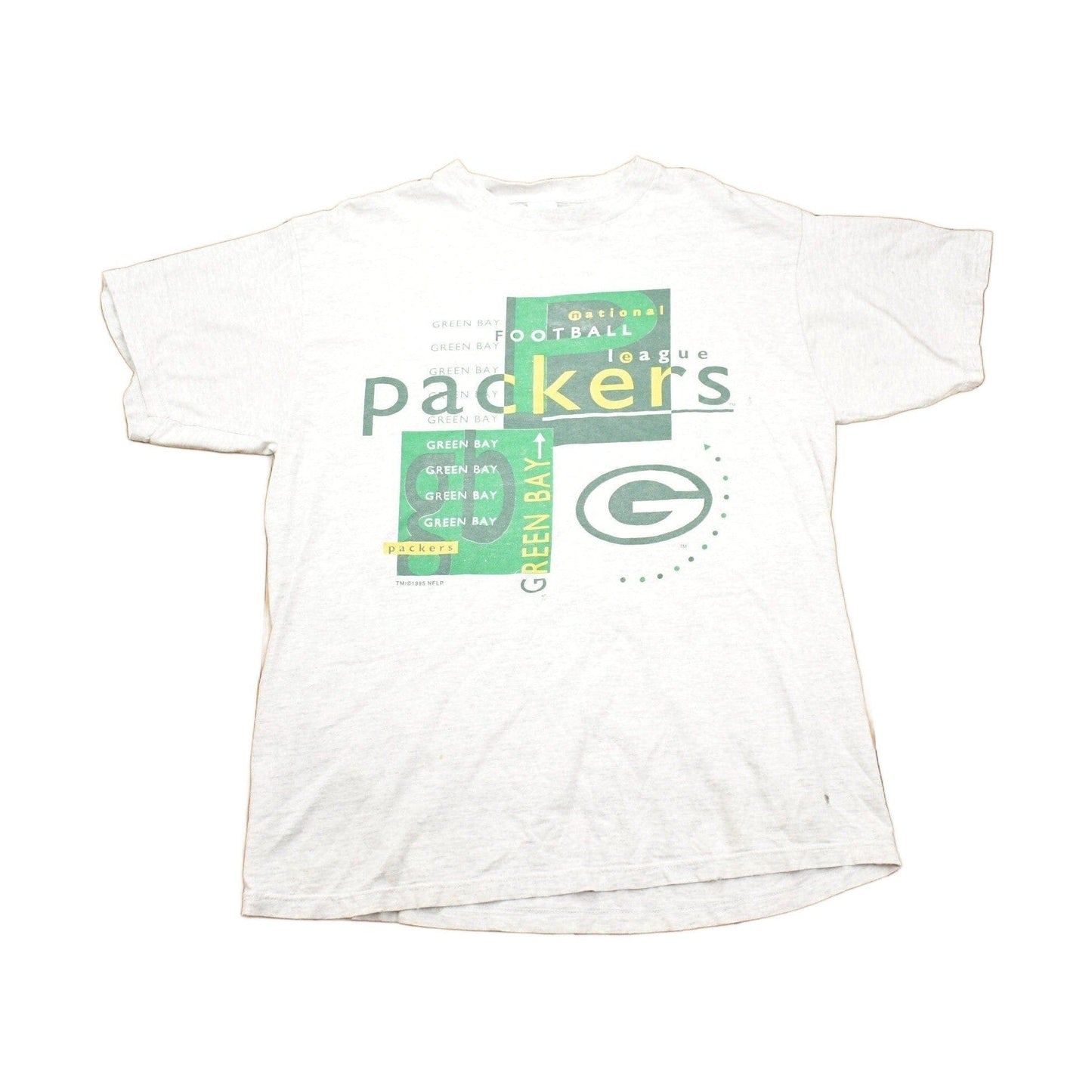 Vintage 1990s NFL Green Bay Packers Graphic T-Shirt Men's XL from propervintagecanada