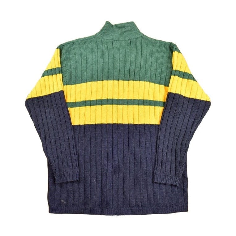 Vintage 1990s NFL Green Bay Packers Knit Zip Up Sweater Men's Medium from propervintagecanada