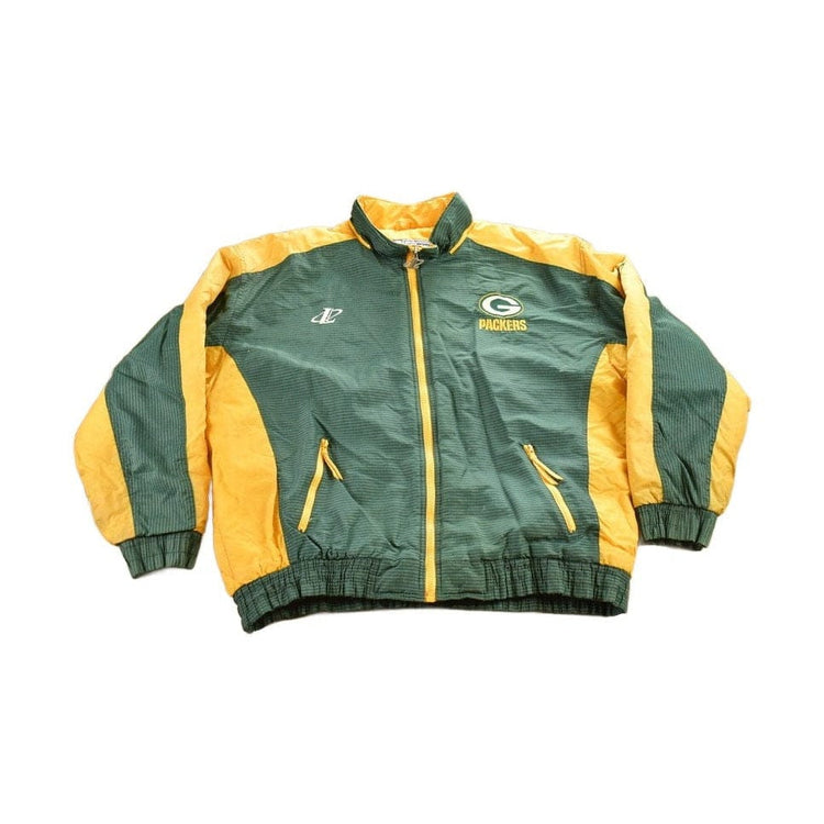 Vintage 1990s NFL Green Bay Packers Pro Line Full Zip Jacket Men's 2XL from propervintagecanada