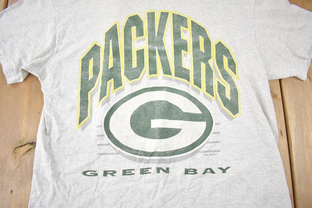 Vintage 1990s NFL Green Bay Packers T-Shirt Men's XL from propervintagecanada