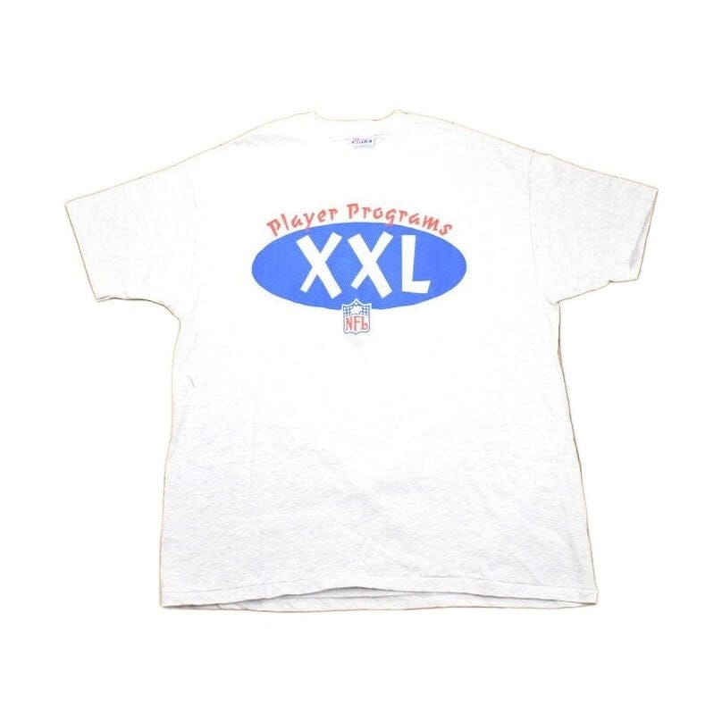 Vintage 1990s NFL Hanes Player Programs Graphic T-Shirt Men's 2XL from propervintagecanada