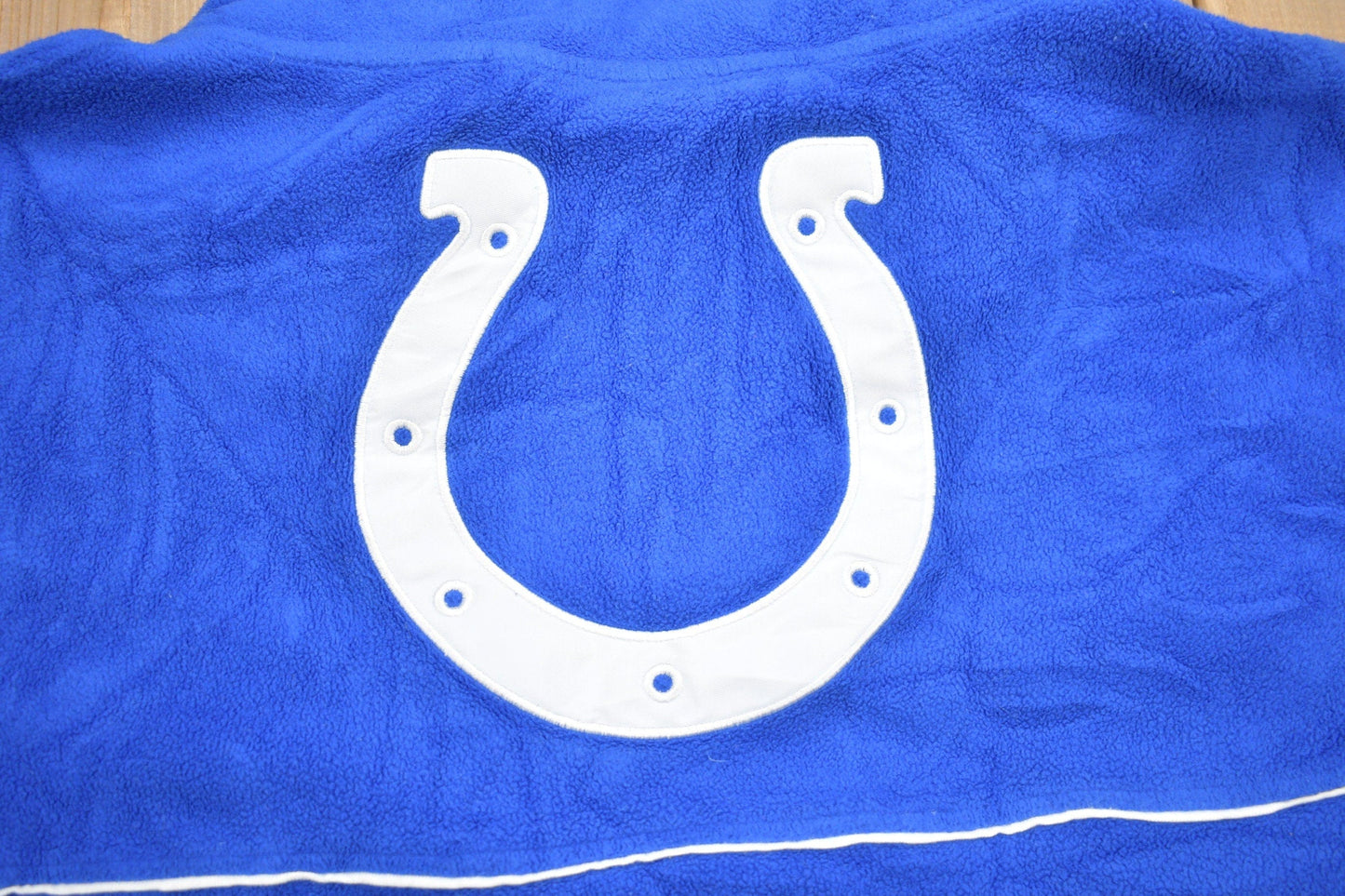 Vintage 1990s NFL Indianapolis Colts Fleece Sweater / Sportswear / 90s Sweater / Athleisure / Football / Fleece Zip Up / Colts Vintage / NFL from propervintagecanada