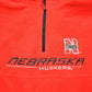 Vintage 1990s NFL Nebraska Huskers Fleece Quarter Zip Up Sweatshirt Men's 2XL from propervintagecanada