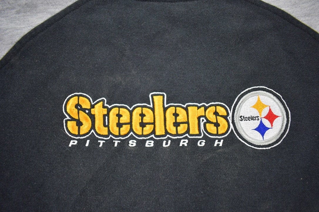 Vintage 1990s NFL Pittsburgh Steelers Crewneck Sweatshirt Men's Large from propervintagecanada