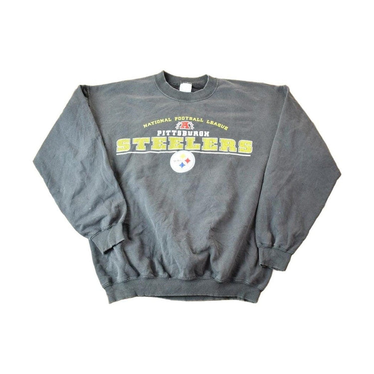 Vintage 1990s NFL Pittsburgh Steelers Crewneck Sweatshirt Men's XL from propervintagecanada