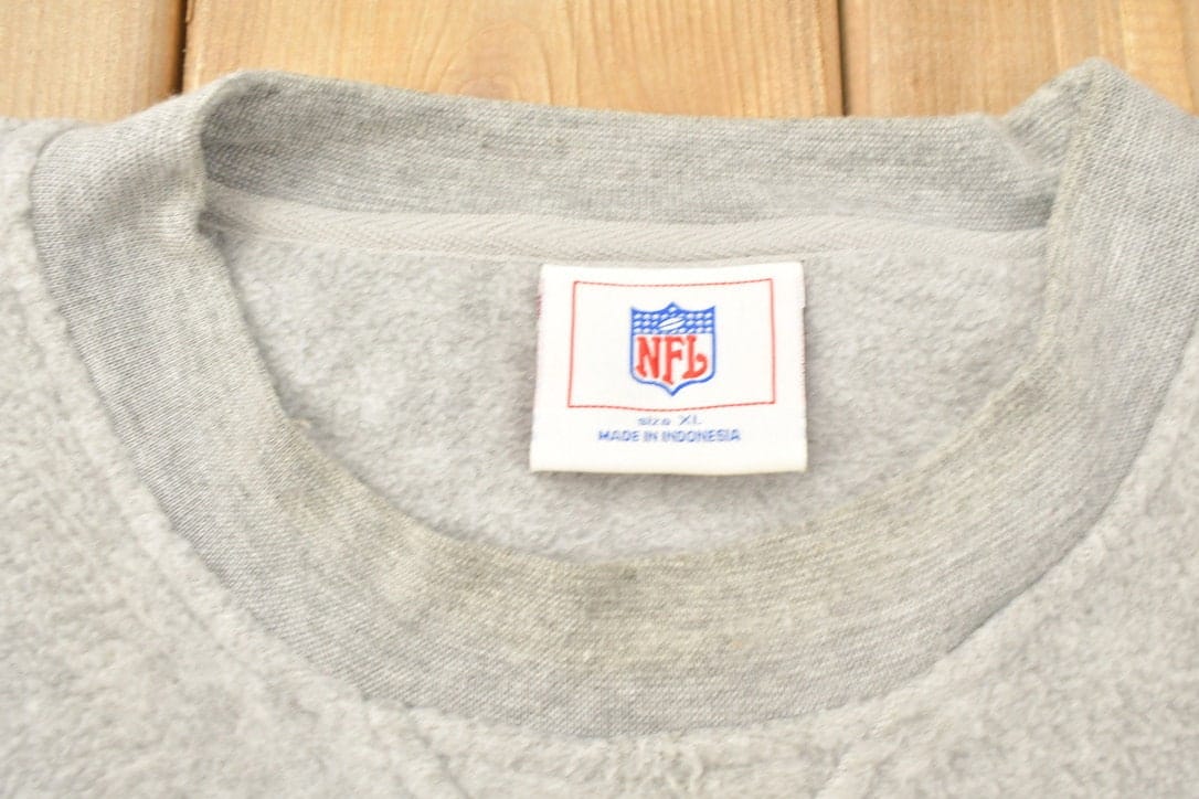 Vintage 1990s NFL Pittsburgh Steelers Fleece Crewneck Sweatshirt / Vintage Steelers / Football / Sportswear / Americana / NFL Fleece Sweater from propervintagecanada