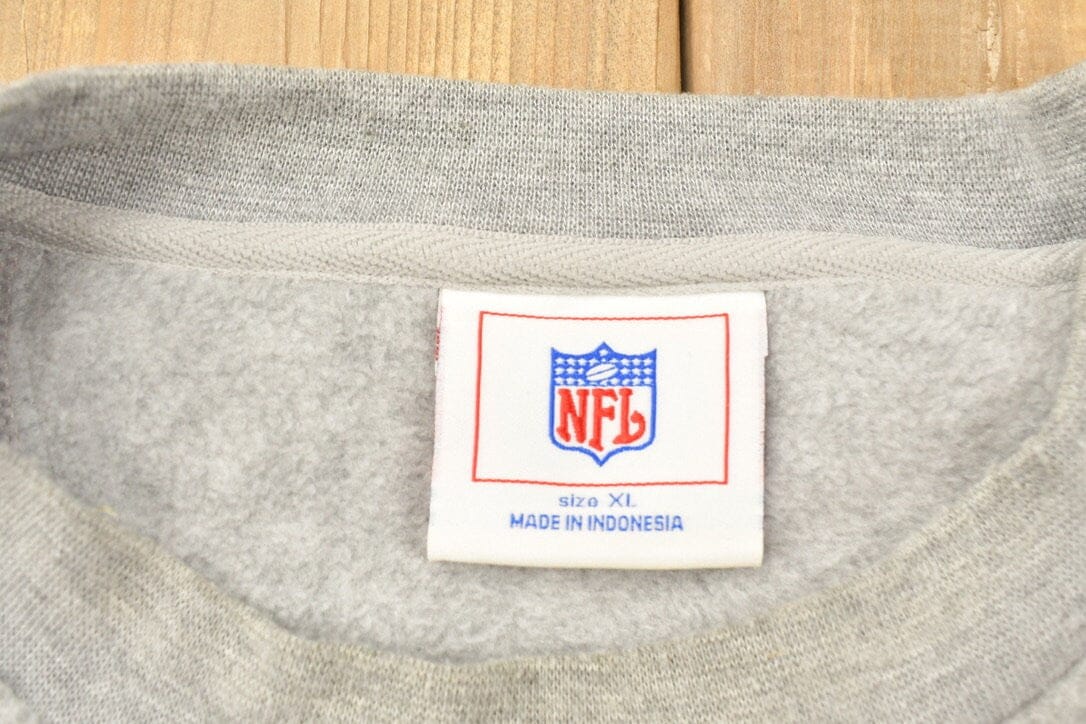 Vintage 1990s NFL Pittsburgh Steelers Fleece Crewneck Sweatshirt / Vintage Steelers / Football / Sportswear / Americana / NFL Fleece Sweater from propervintagecanada