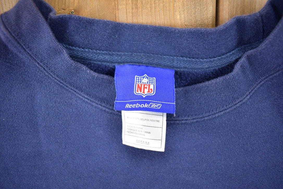 Vintage 1990s NFL Reebok New England Patriots Crewneck Men's Medium from propervintagecanada