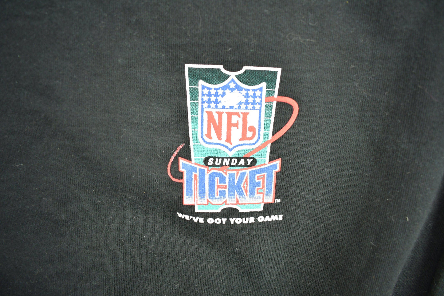 Vintage 1990s NFL Sunday Ticket Crewneck Sweatshirt / Fruit Of The Loom Super Cotton / Made In USA / Football / Sportswear / Americana from propervintagecanada