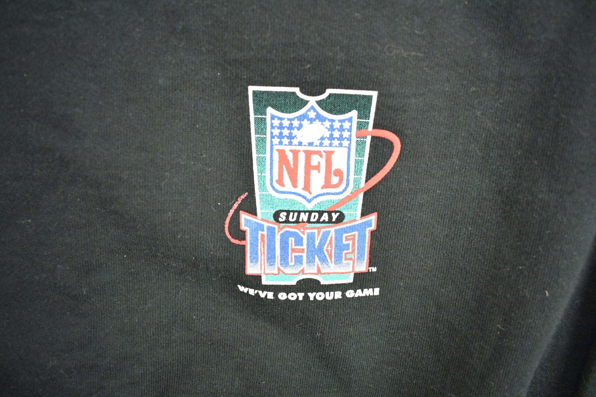 Vintage 1990s NFL Sunday Ticket Crewneck Sweatshirt / Fruit Of The Loom Super Cotton / Made In USA / Football / Sportswear / Americana from propervintagecanada