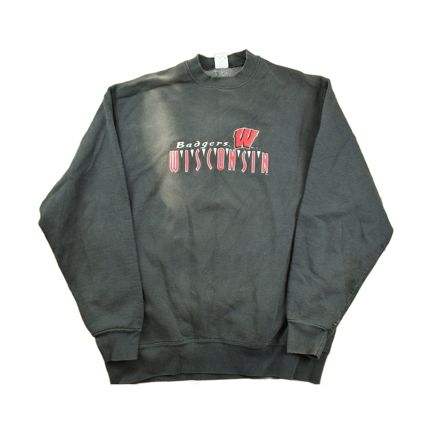 Vintage 1990s NFL Wisconsin Badgers Crewneck Sweatshirt Men's Large from propervintagecanada