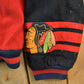 Vintage 1990s NHL Chicago Black Hawks Wool Varsity Jacket Men's Large from propervintagecanada