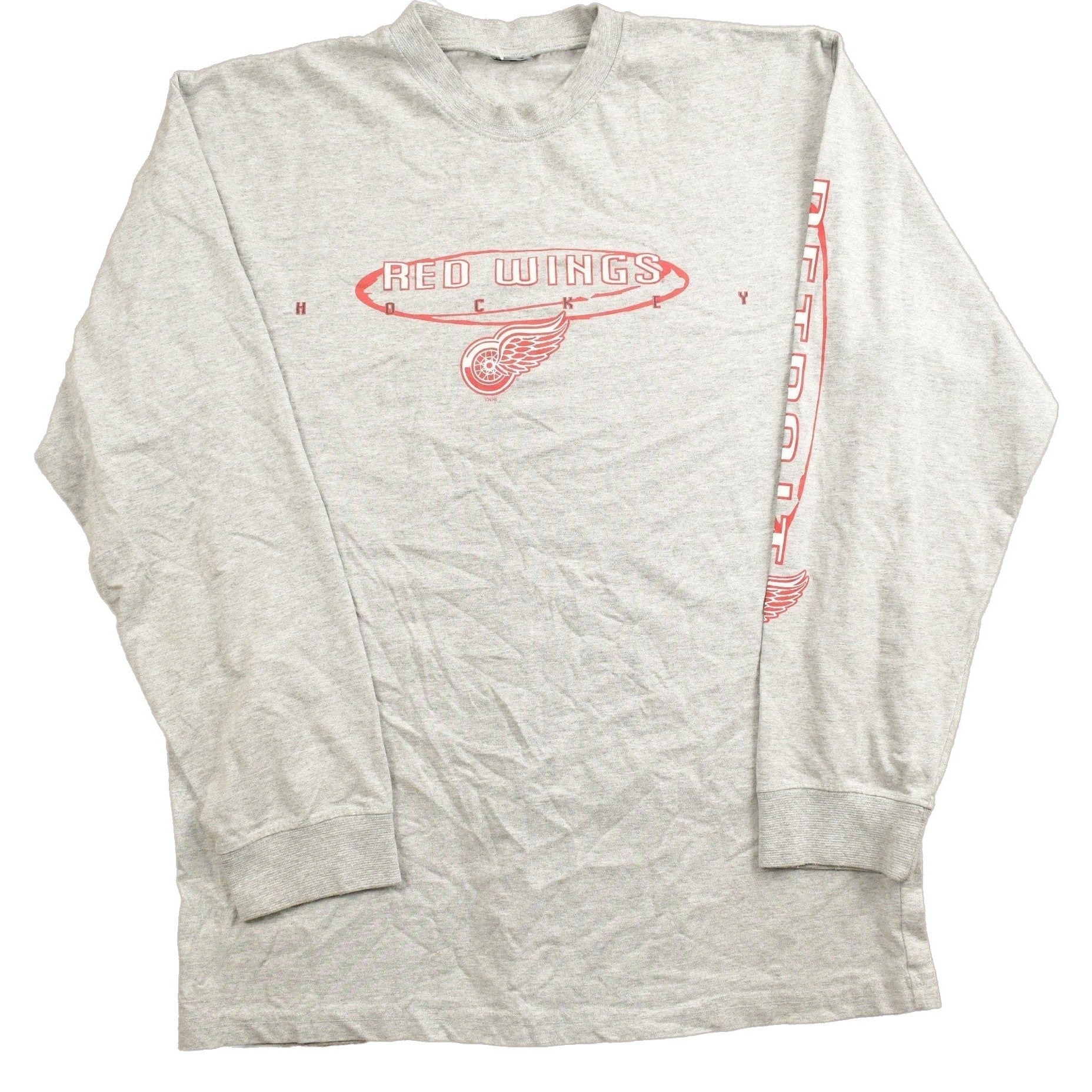 Vintage 1990s NHL Detroit Red Wings Hockey Crewneck Men's Medium from propervintagecanada