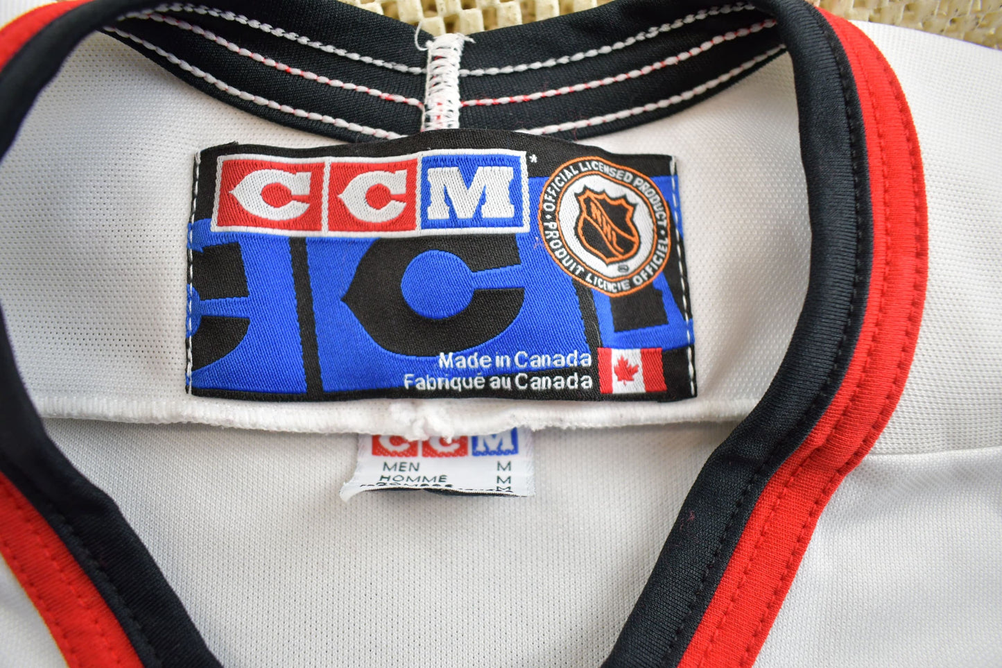 Vintage 1990s NHL Ottawa Senators CCM Hockey Jersey Made In Canada Men's M from propervintagecanada