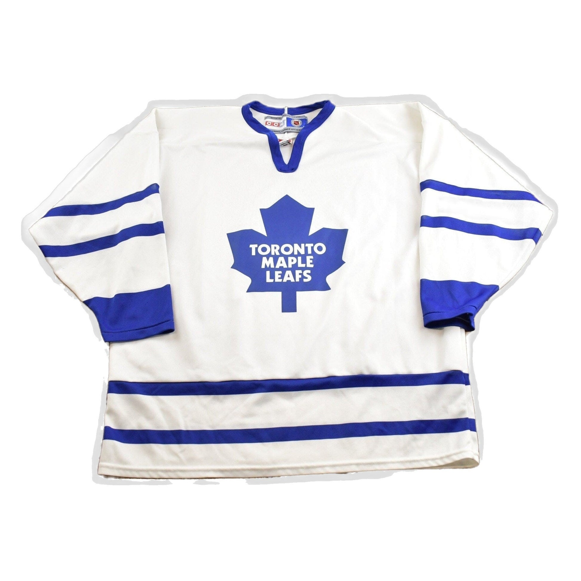 Vintage 1990s NHL Toronto Maple Leafs CCM Hockey Made In Canada Men's XL from propervintagecanada