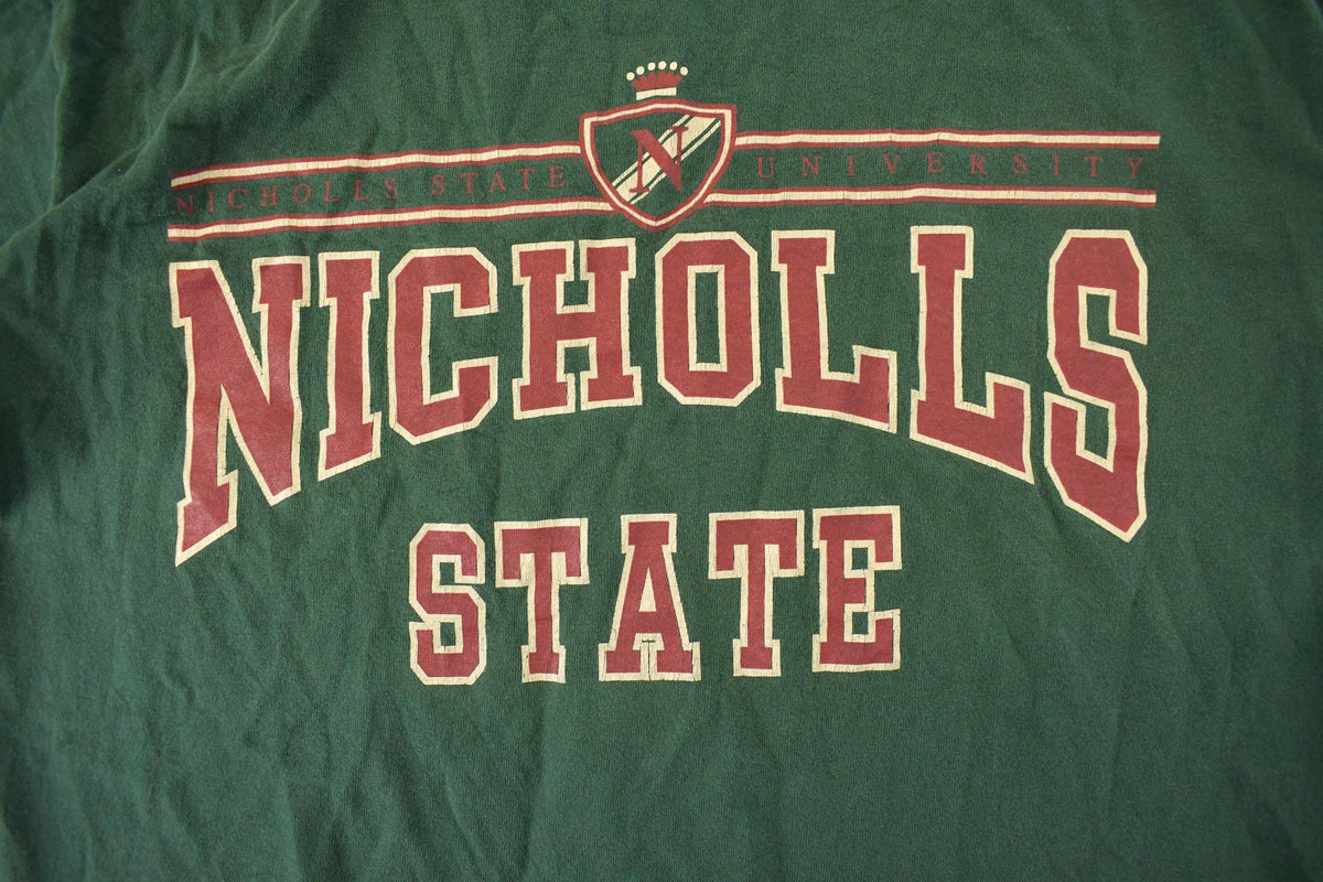 Vintage 1990s Nicholls State University T-Shirt Men's S from propervintagecanada