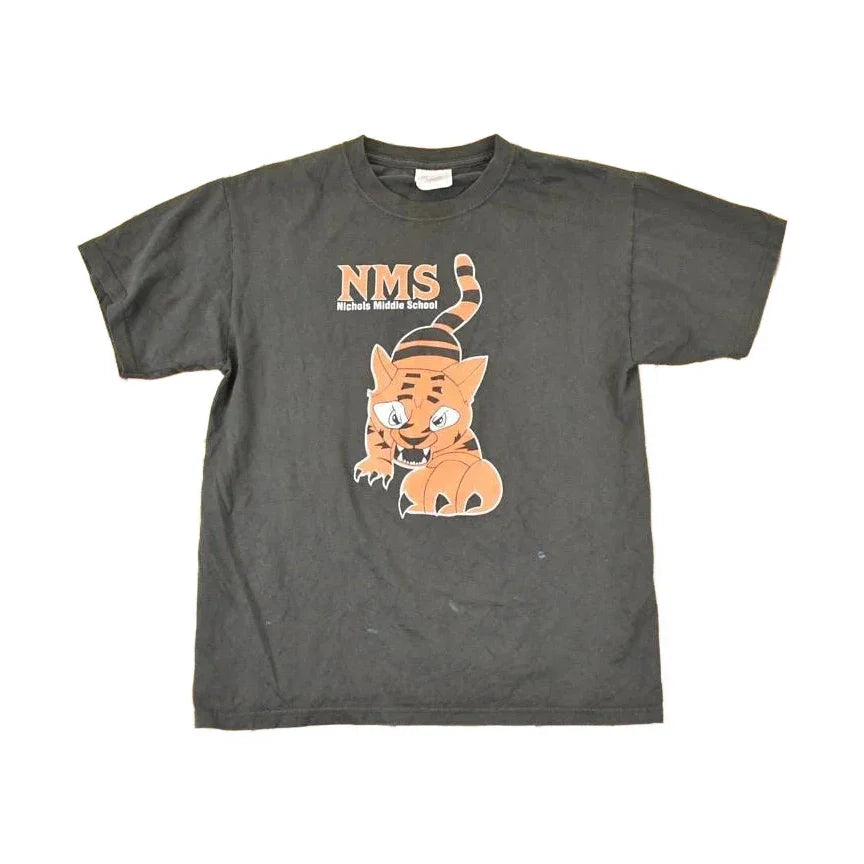 Vintage 1990s Nicolas Middle School Souvenir Travel T-Shirt Men's S from propervintagecanada