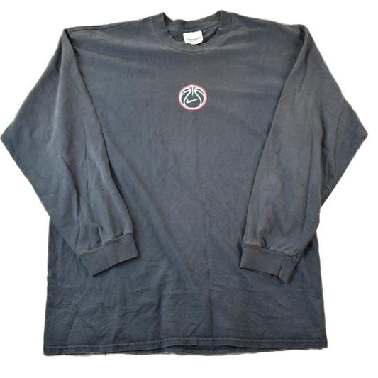 Vintage 1990s Nike Basketball Mini Swoosh Crewneck Sweatshirt Men's XL from propervintagecanada