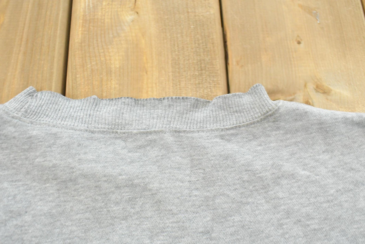 Vintage 1990s Nike Big Swoosh Crewneck Sweatshirt Mens M from propervintagecanada
