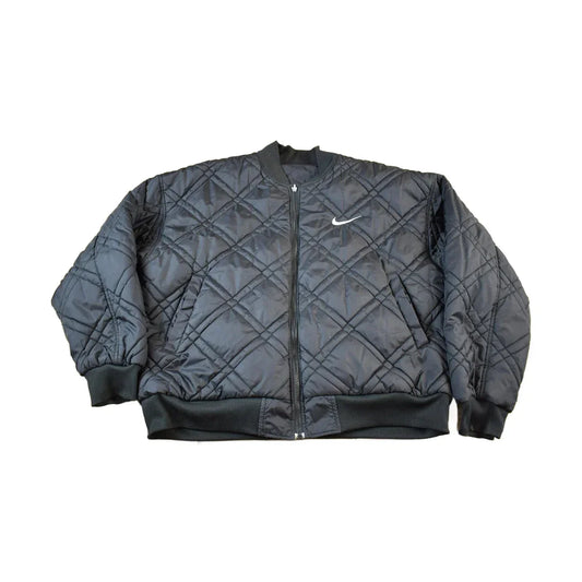 Vintage 1990s Nike Big Swoosh Reversible Jacket Men's Large from propervintagecanada