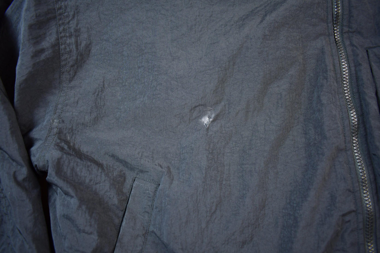 Vintage 1990s Nike Big Swoosh Reversible Jacket Men's Large from propervintagecanada