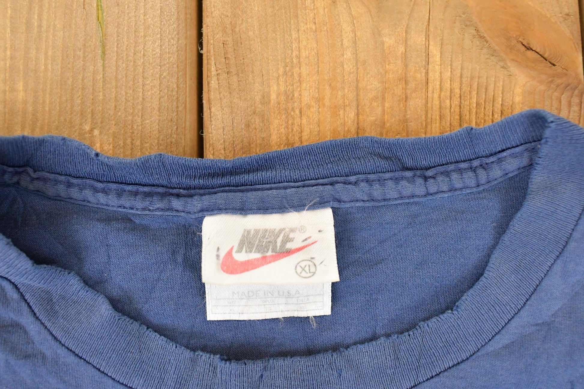 Vintage 1990s Nike Centre Swoosh T-Shirt Men's XL from propervintagecanada