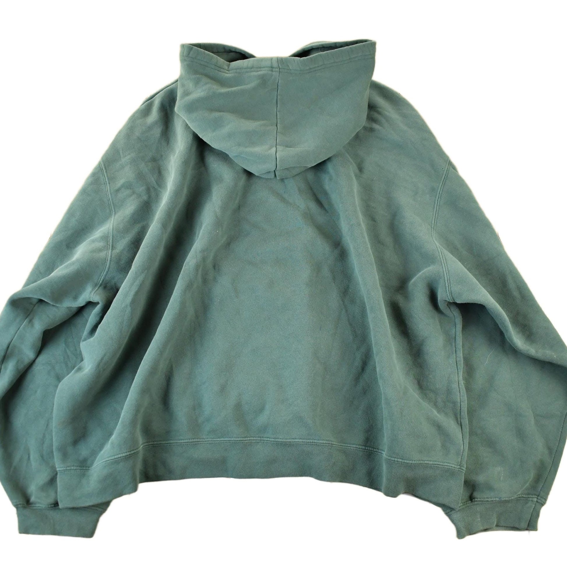 Vintage 1990s Nike Embroidered Mini Middle Swoosh Hoodie Mens' 2XL Men's 2XL from propervintagecanada