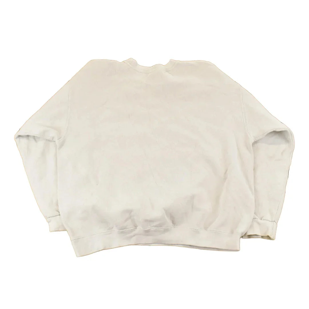 Vintage 1990s Nike Embroidered Mini Swoosh Crewneck Sweatshirt Men's Large from propervintagecanada