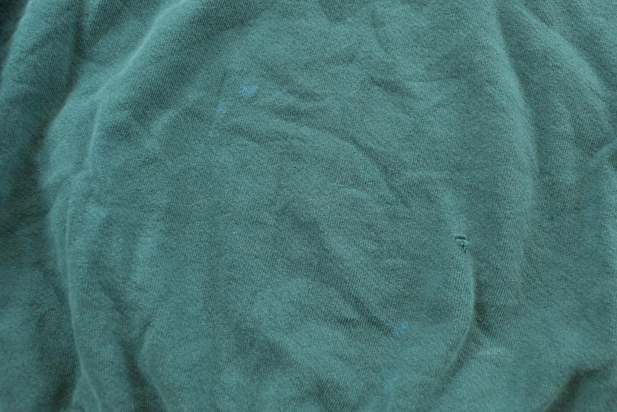 Vintage 1990s Nike Embroidered Mini Swoosh Green Crewneck Sweatshirt Men's XL / 90s Sportswear / Streetwear / Athleisure / Made in USA from propervintagecanada