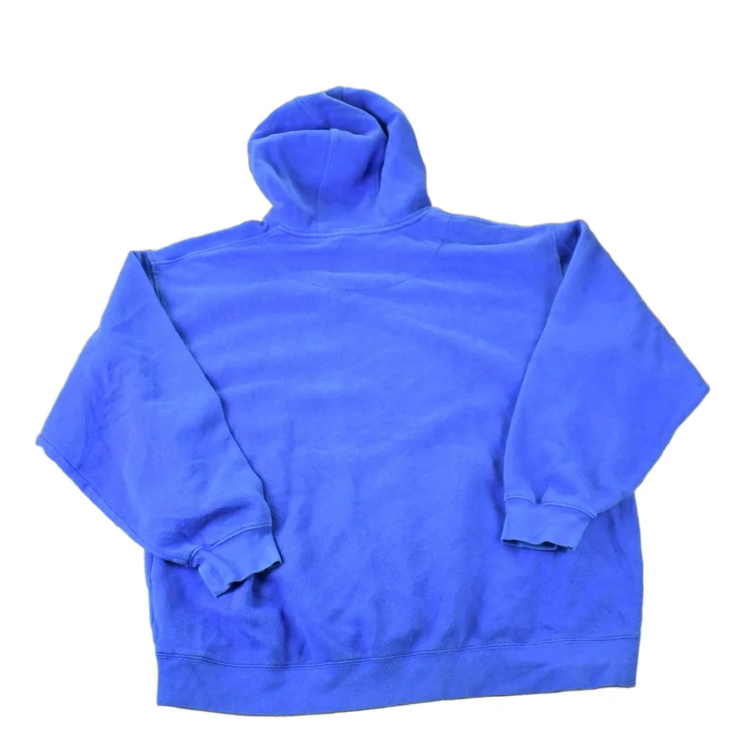 Vintage 1990s Nike Embroidered Mini Swoosh Hoodie Sweatshirt Men's 2XL from propervintagecanada