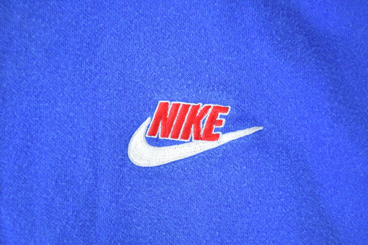 Vintage 1990s Nike Embroidered Mini Swoosh Hoodie Sweatshirt Men's 2XL from propervintagecanada