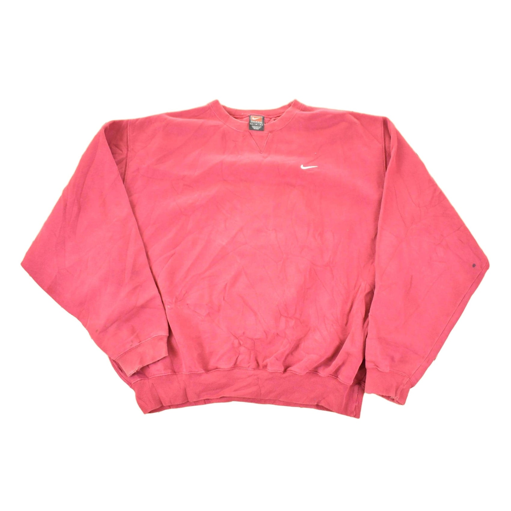 Vintage 1990s Nike Embroidered Mini Swoosh Sweatshirt Mens XL from propervintagecanada