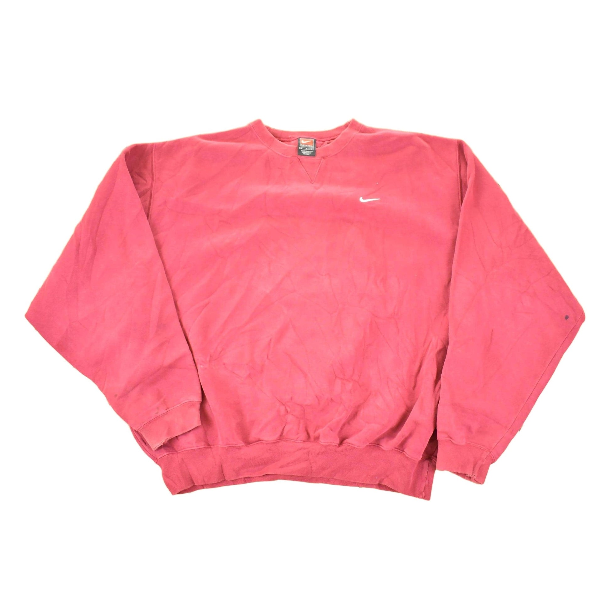 Vintage 1990s Nike Embroidered Mini Swoosh Sweatshirt Mens XL from propervintagecanada